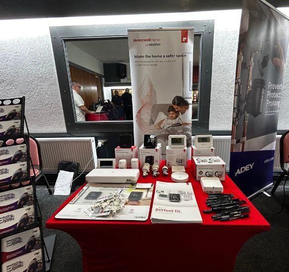 Honeywell stand at Solihull roadshow